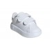ADIDAS ADVANTAGE ID5284 ΠΑΙΔΙΚΟ ΑΘΛΗΤΙΚΟ ΠΑΠΟΥΤΣΙ UNISEX ΛΕΥΚΟ